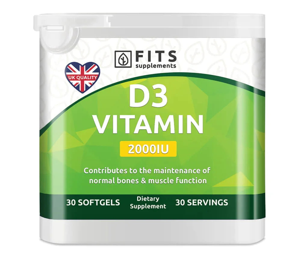FITS Vitamin D3 2000iu softgels - 1