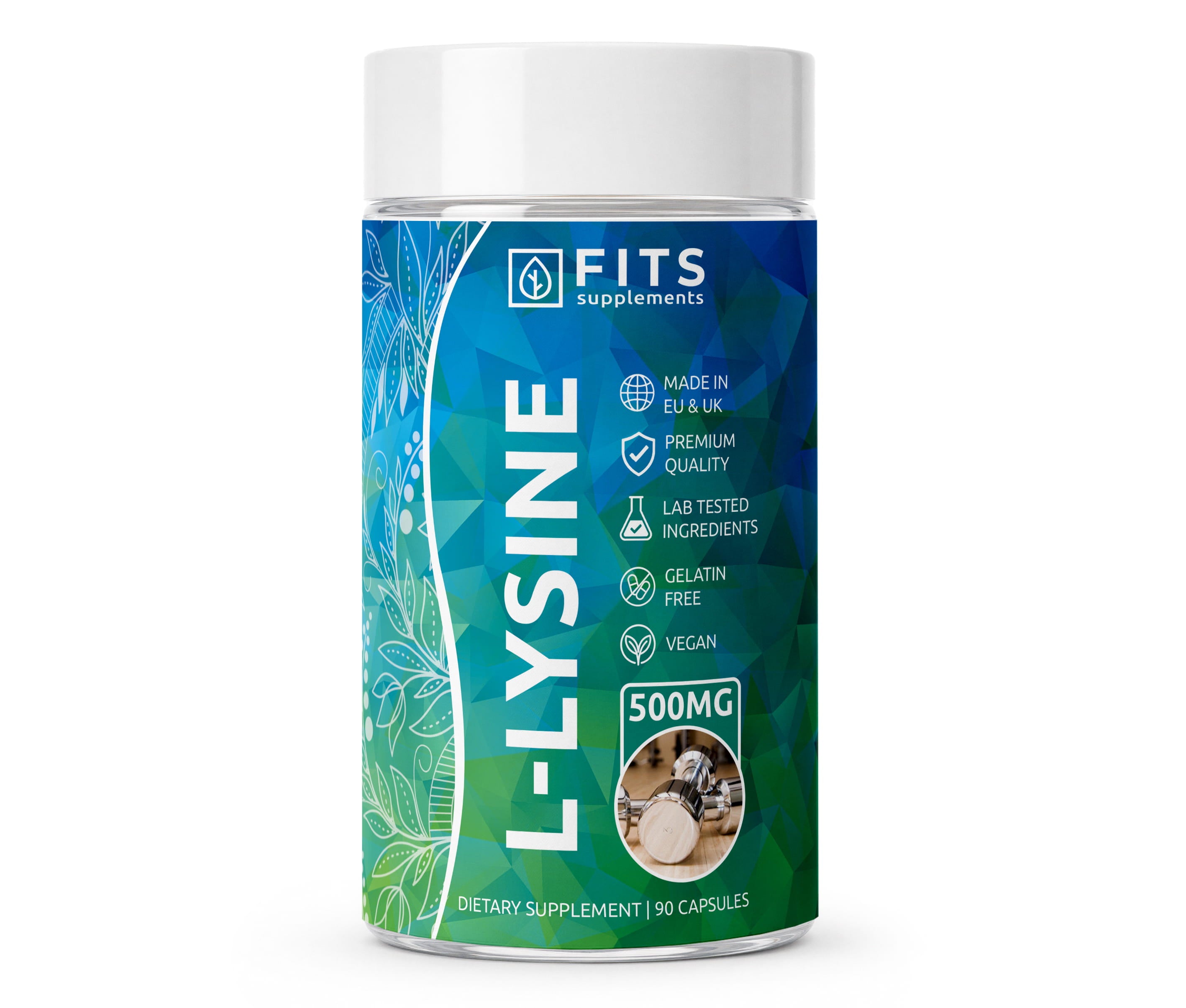 L-Lysine 500mg 90 capsules