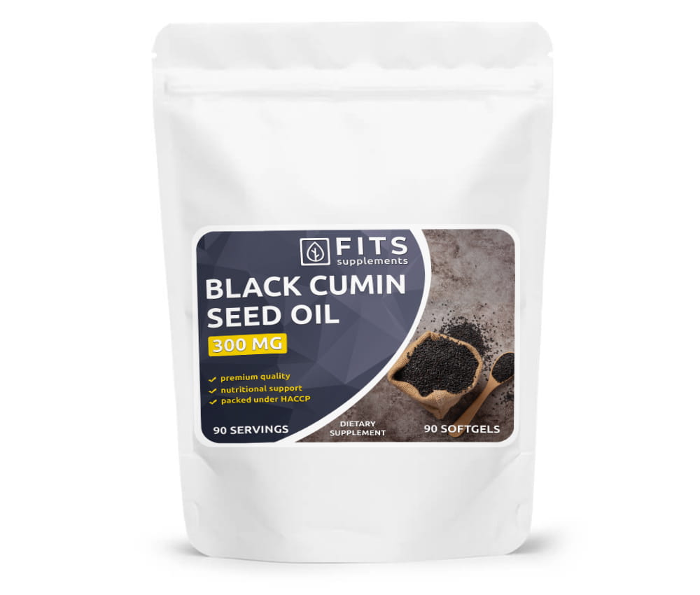 Black Cumin Oil 300mg 90 kapsulas