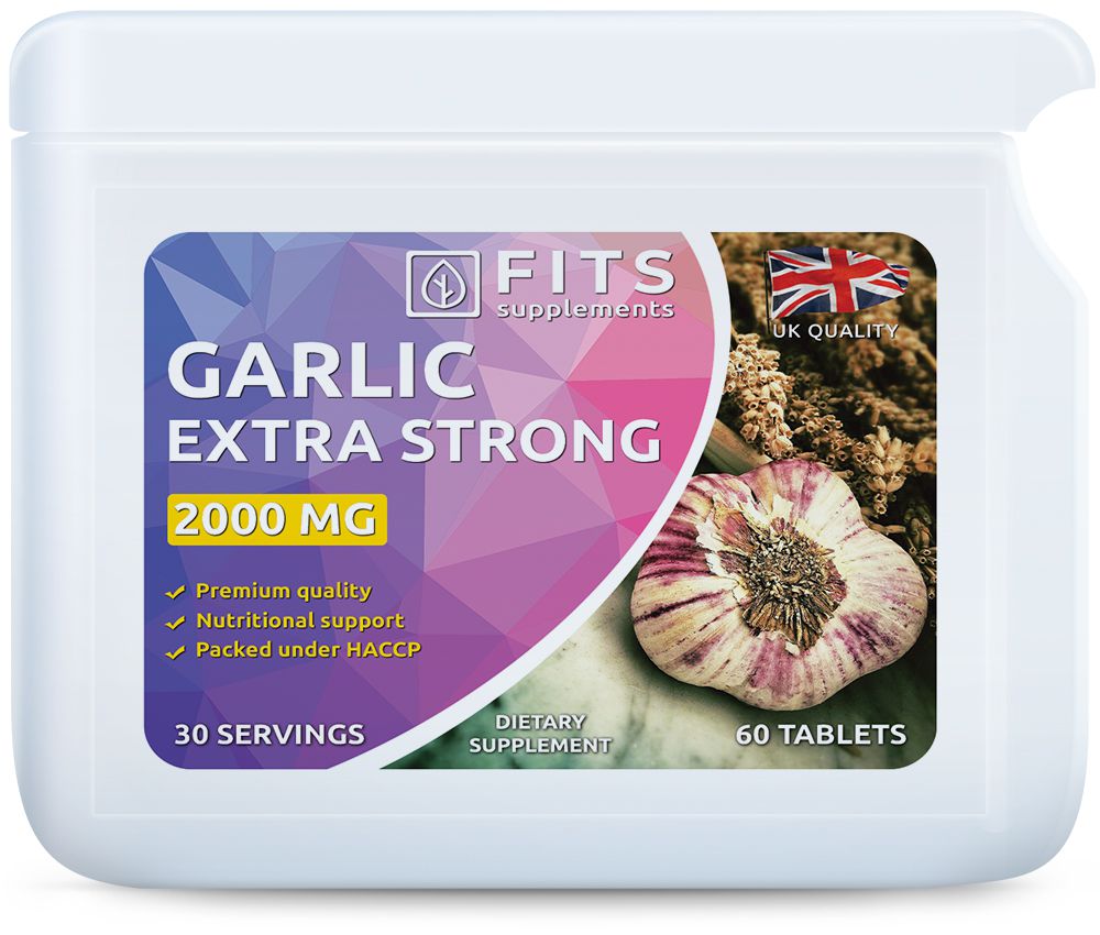Garlic Extra Strong 2000mg 60 tablets