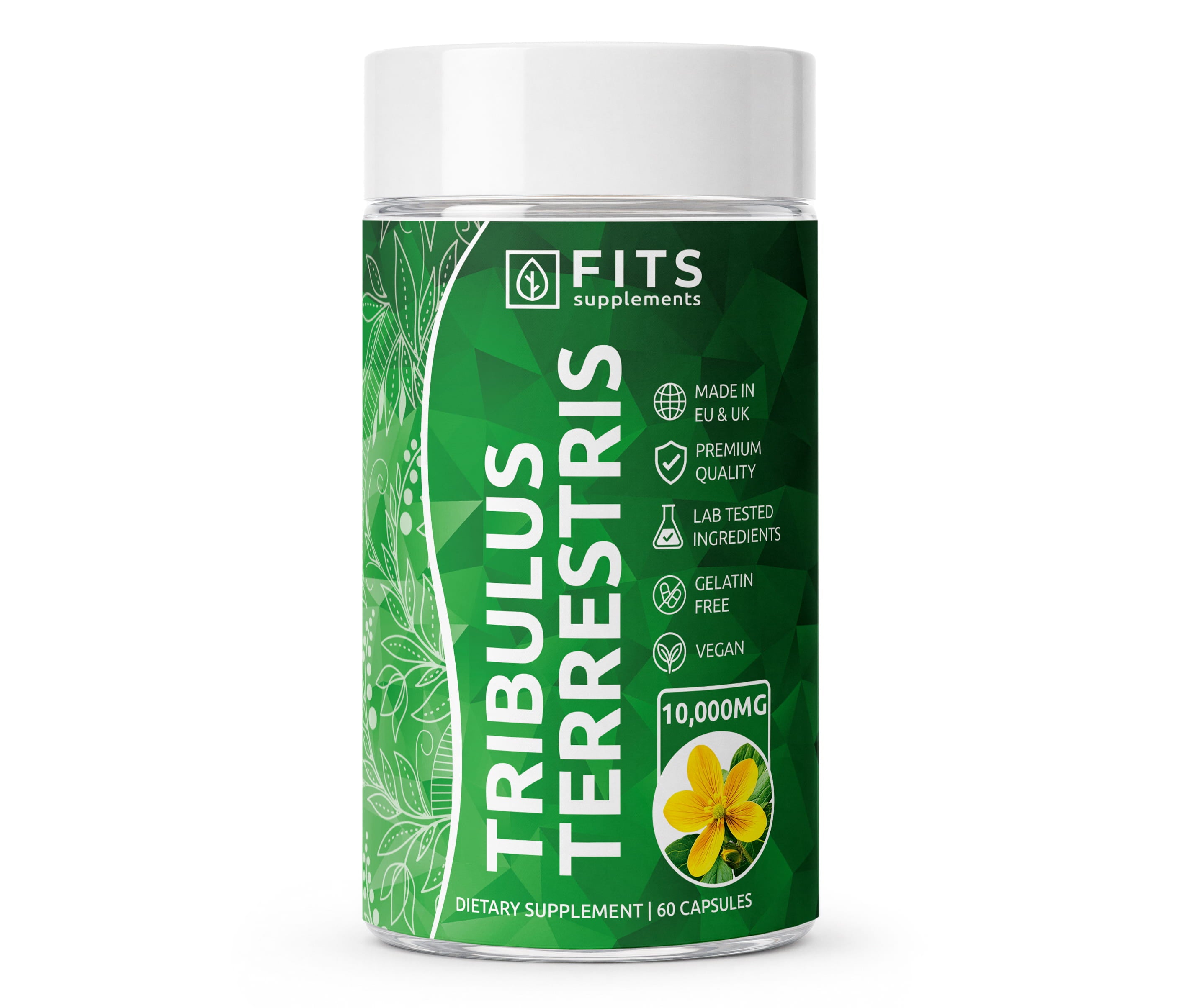 Tribulus Terrestris 10000 mg 60 kapsulas