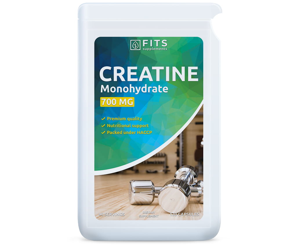 Creatine Monohydrate 700mg 120 capsules