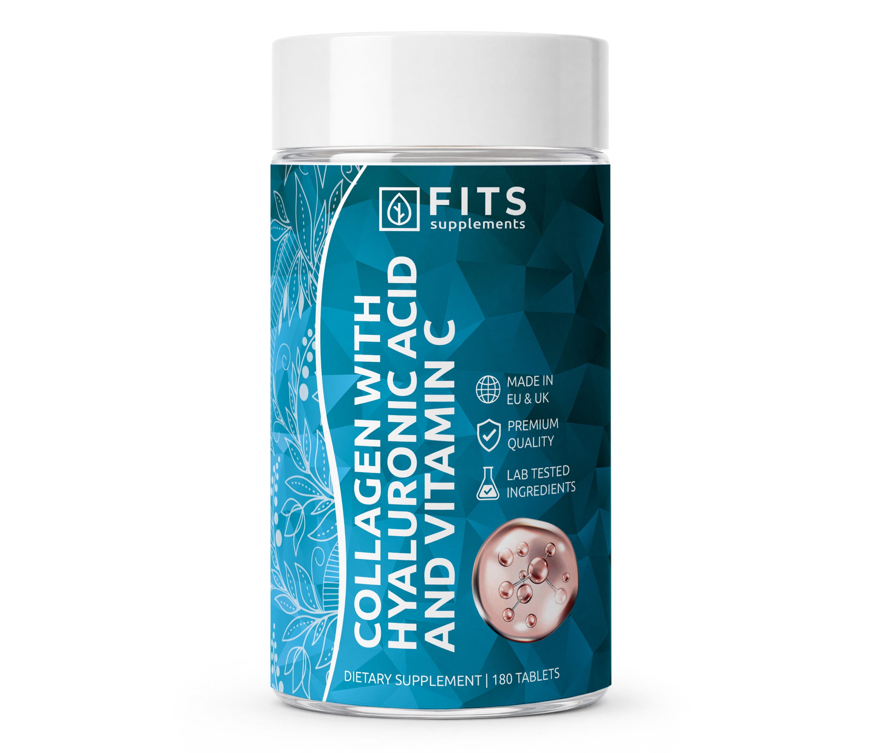 Collagen with Hyaluronic Acid & Vitamin C tablets N180