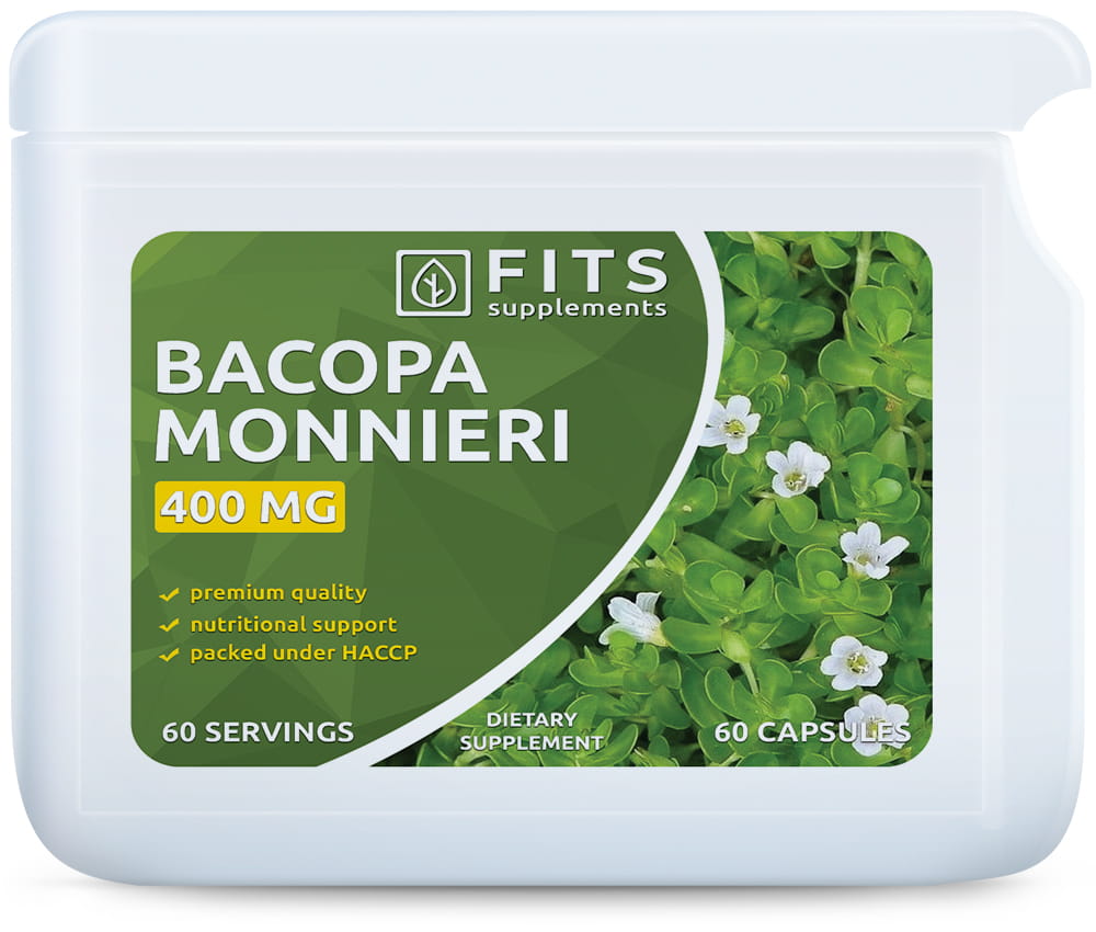 Bacopa Monnieri 400mg 60 kapsulas