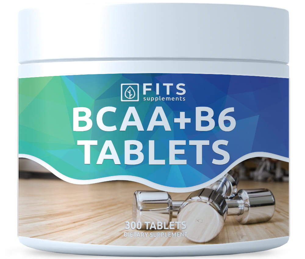 BCAA Plus Amino Acids & B6 tablets 300 tablets