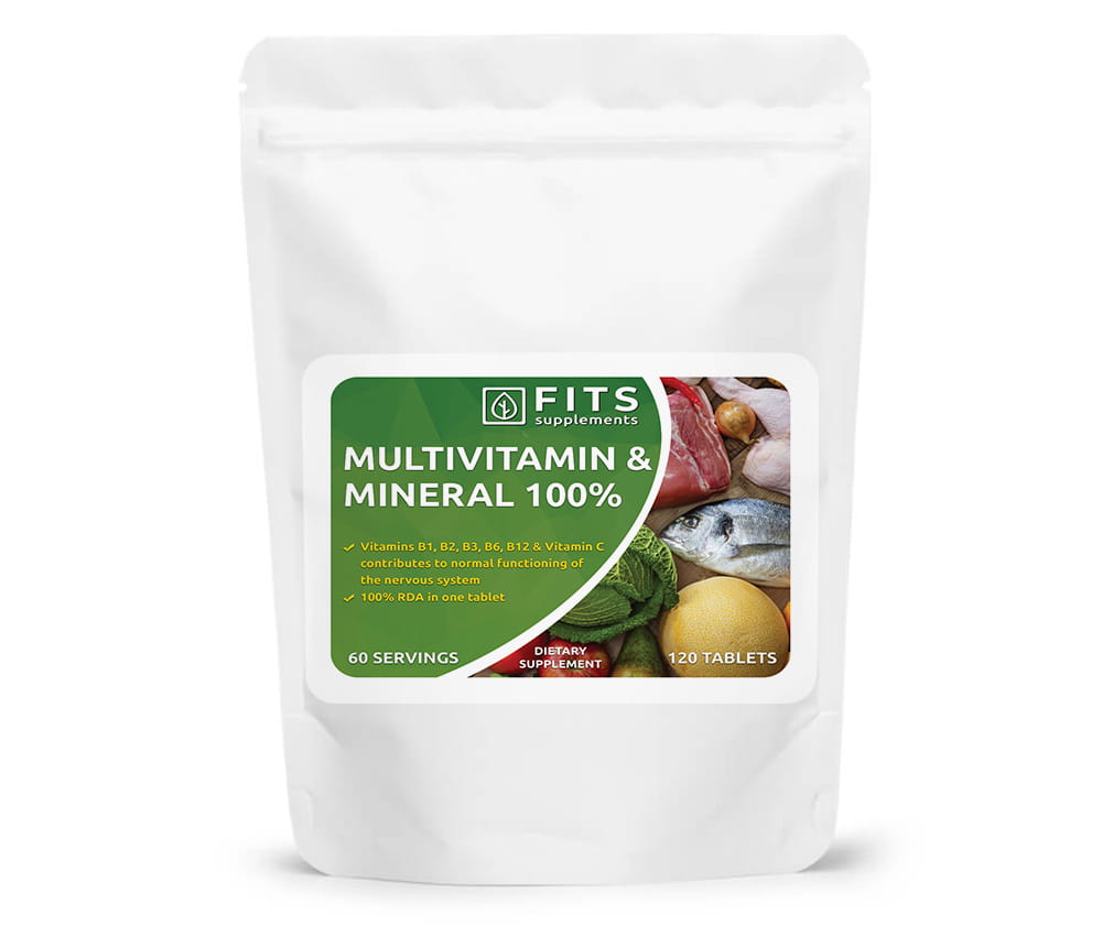 Multivitamīni un minerālvielas 100% 120 tabletes