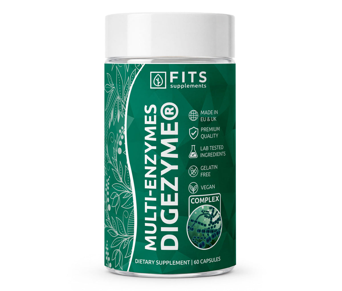 Мультиферментный комплекс DigeZyme® 300 мг 60 капсул