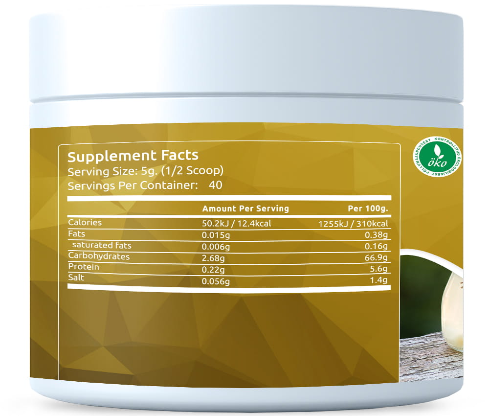 BIO Organic Shatavari (Asparagus) powder 200g