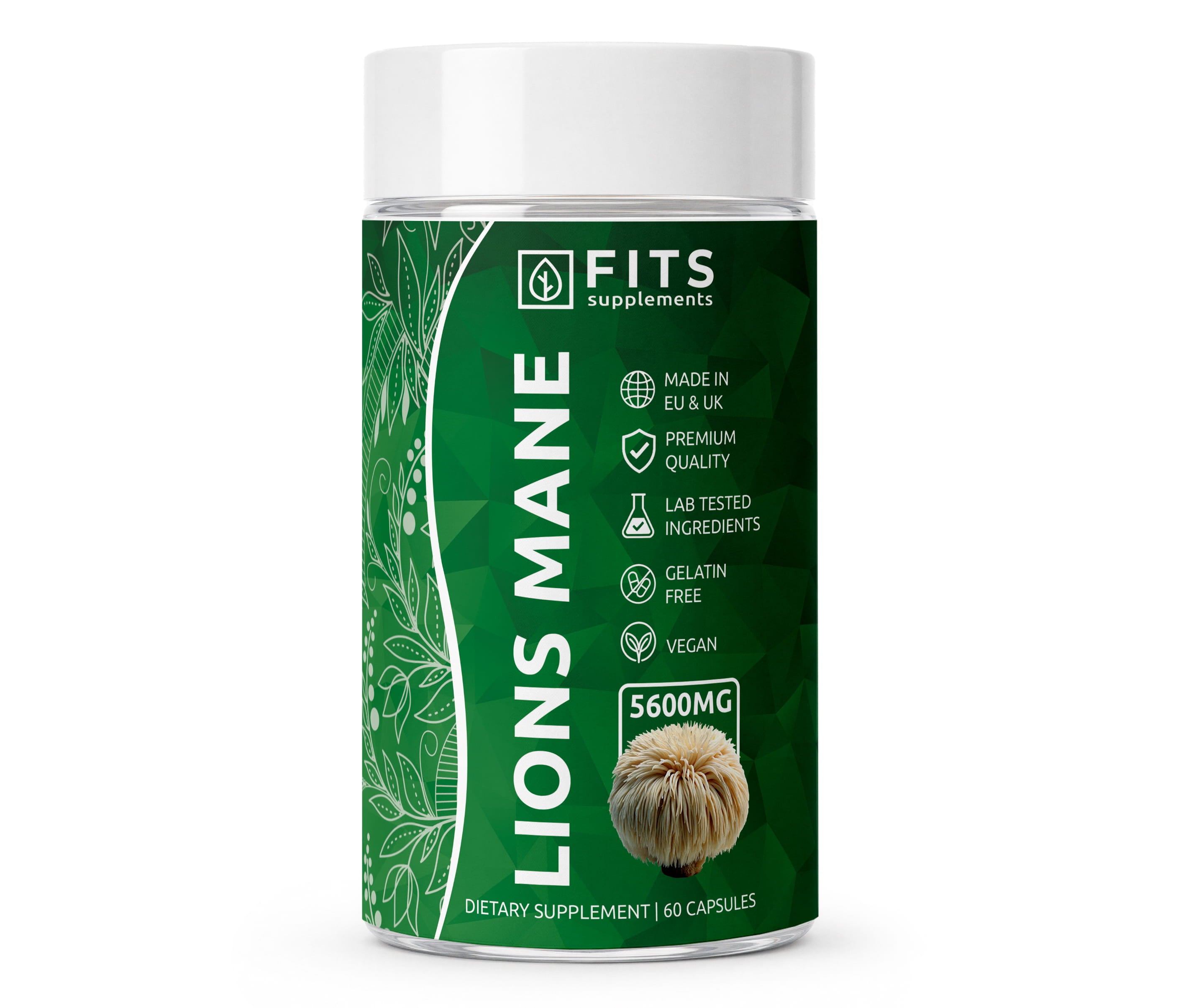 Lion's Mane Strong 5600mg kapsulas