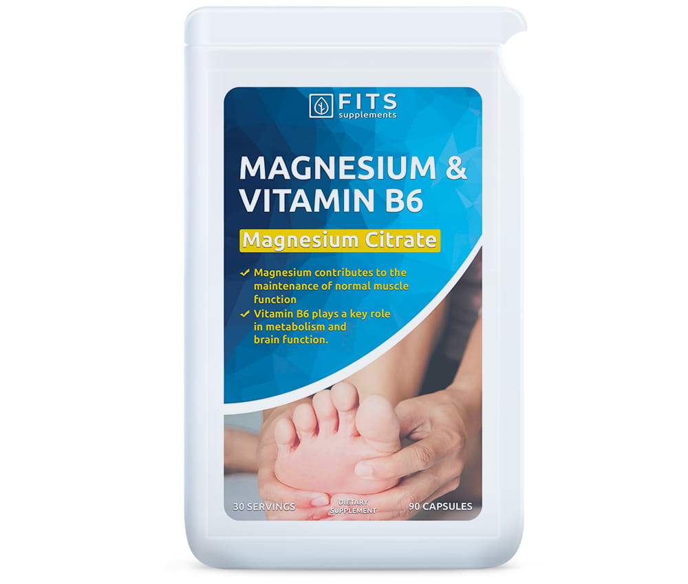 Magnesium and Vitamin B6 90 capsules