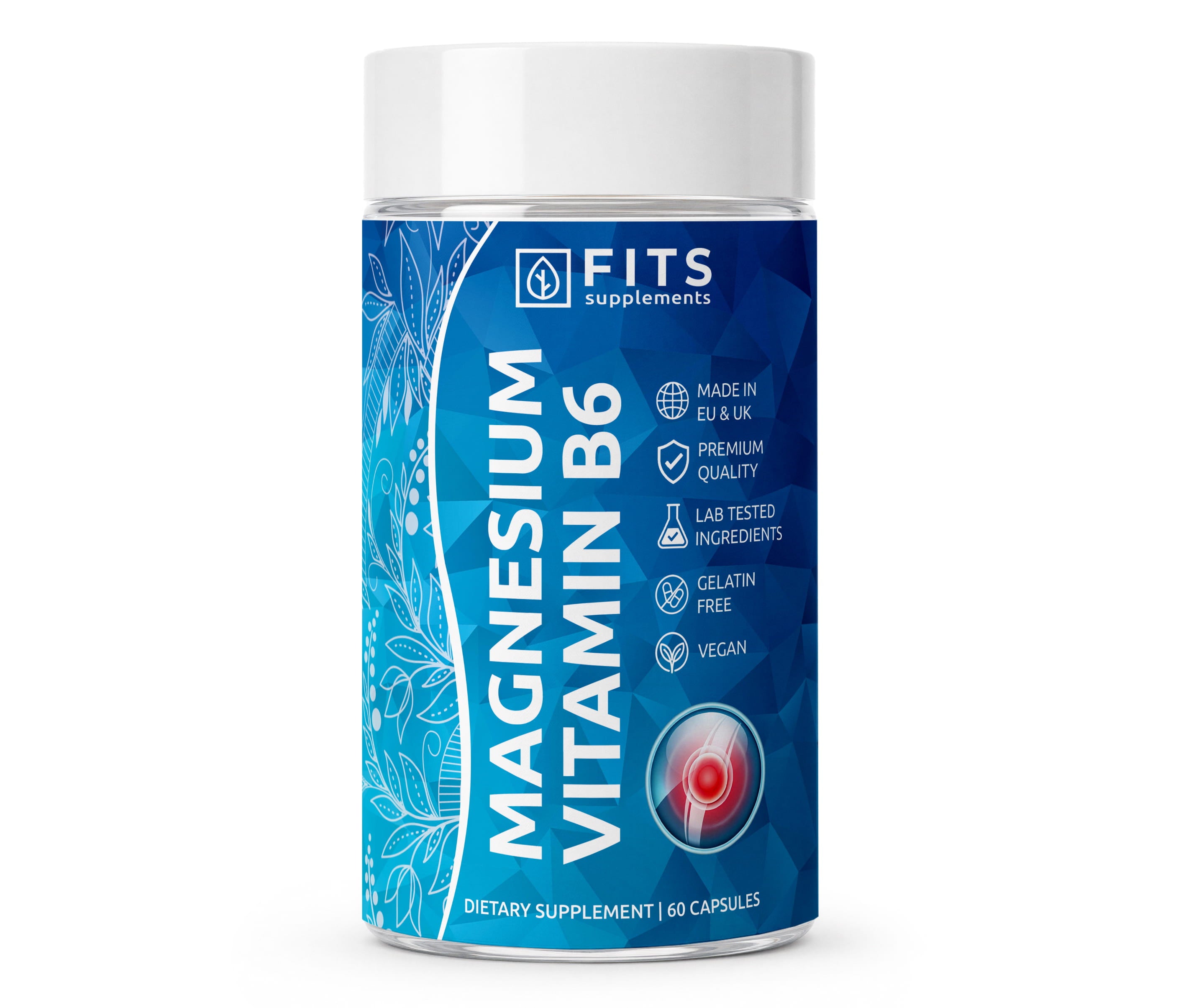 Magnijs un vitamīns B6 60 kapsulas