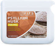 Psyllium Husk Organic 700mg capsules