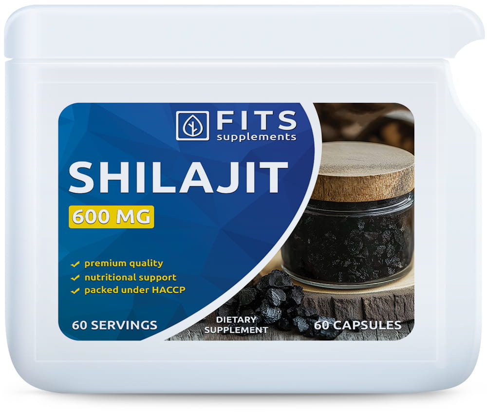 Shilajit Fulvic acid 600mg 60 capsules