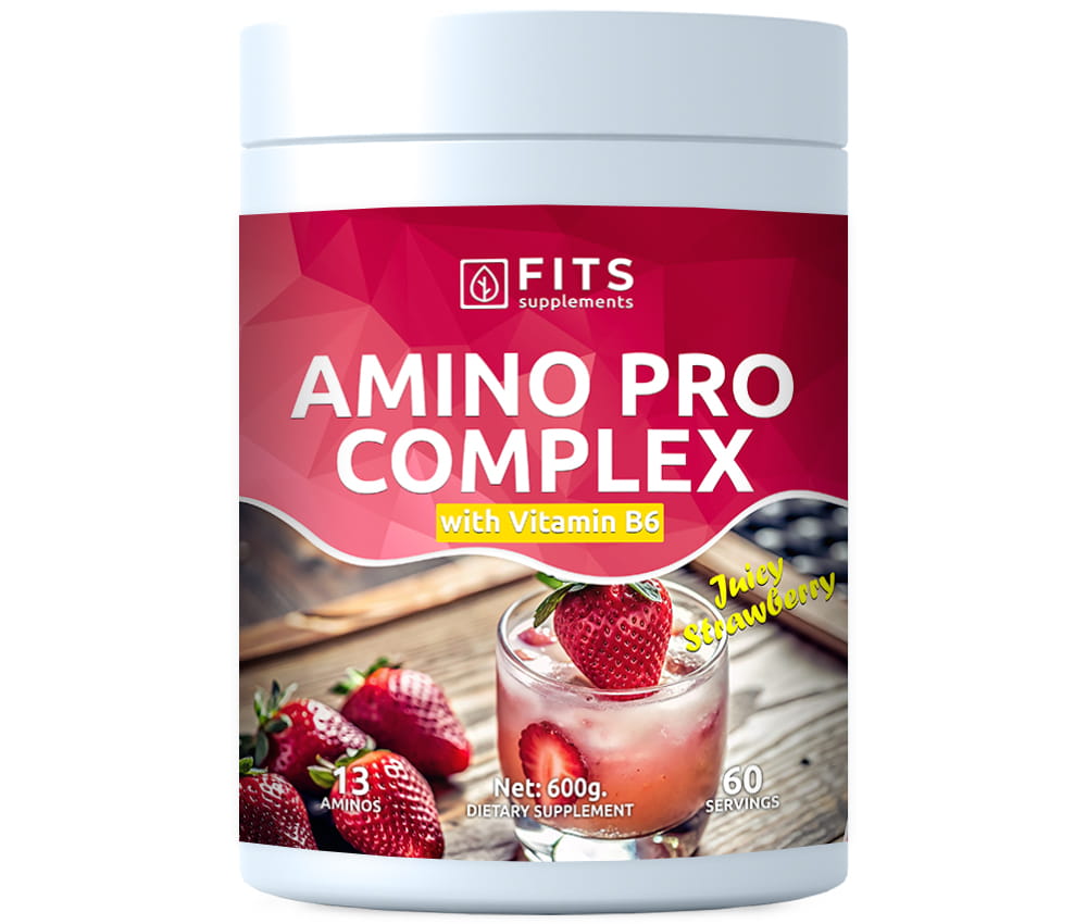 Amino PRO komplekss Sulīgā zemeņu 600g