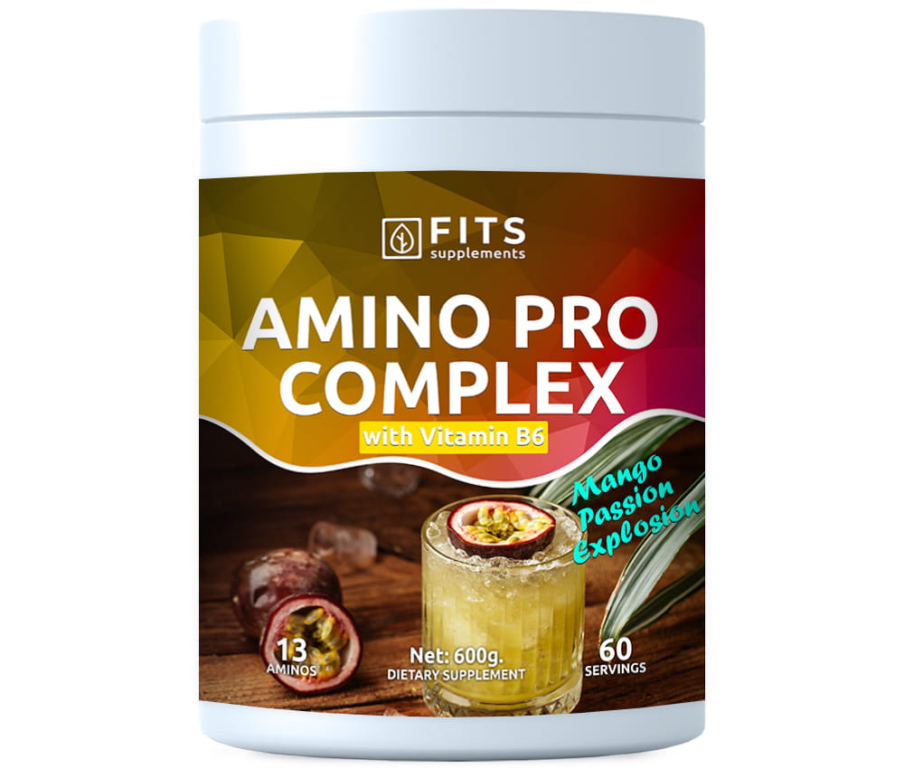 Amino PRO komplekss Mango-Passion Explosion 600g