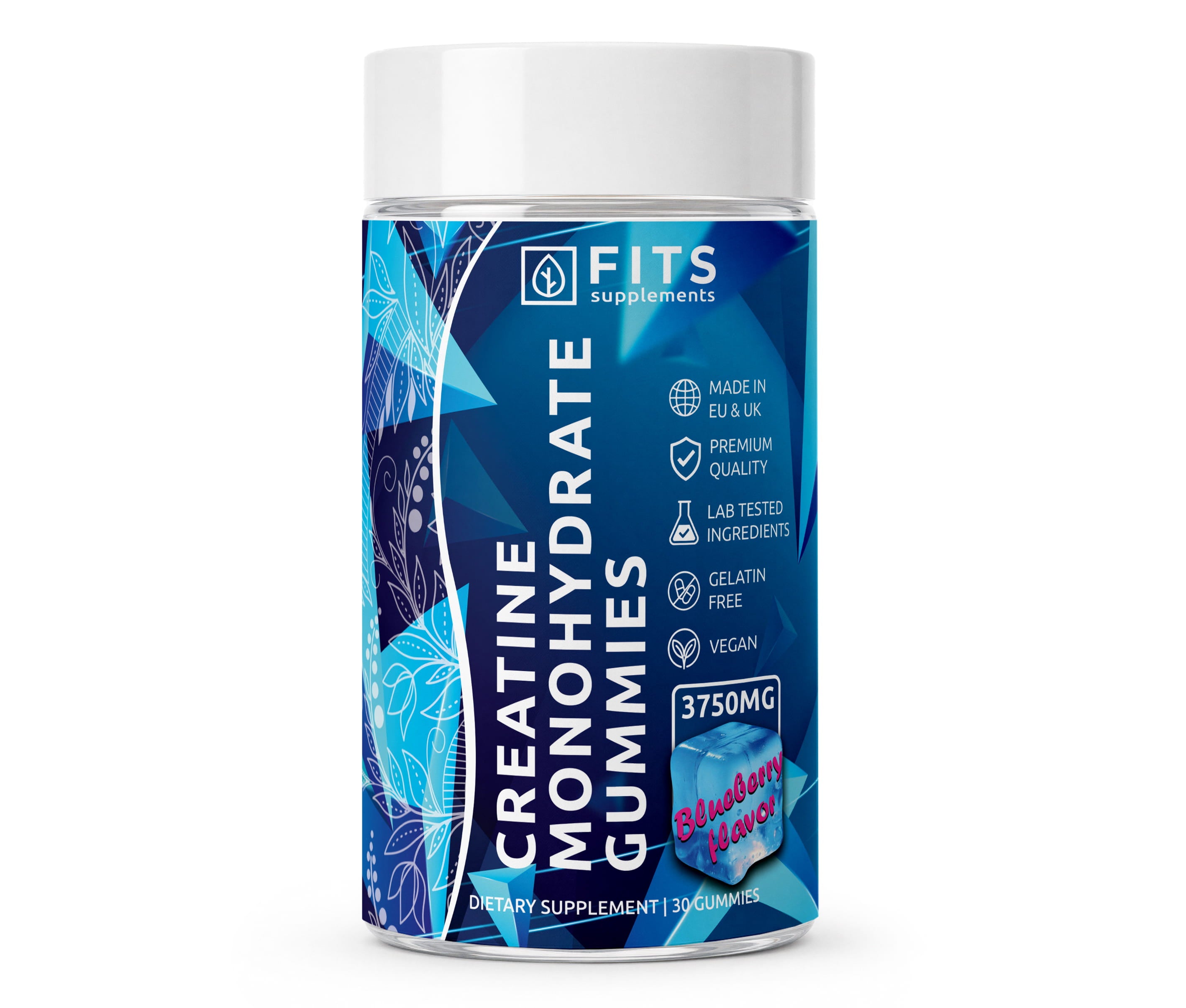 Kreatīna monohidrāts 3750 mg 30 želejkonfektes
