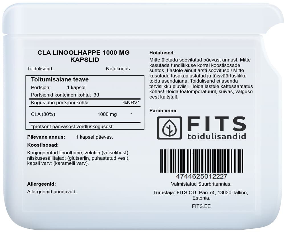 CLA 1000mg 30 softgels