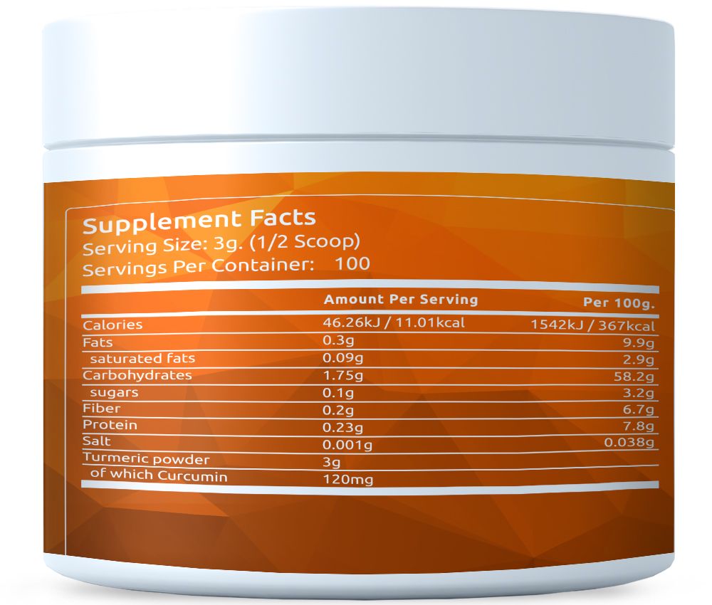 BIO Organic Turmeric powder 300g
