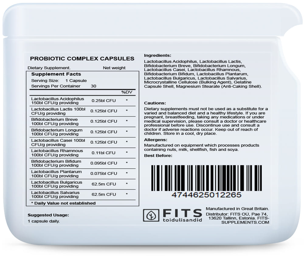 Probiotic Complex 30 capsules